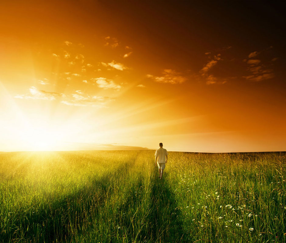 Man in Field